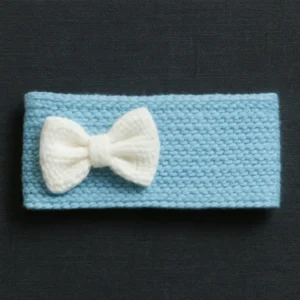 Bandeau Headband 80 – Modèle tricot facile pour femme Téléchargement PDF Instantané